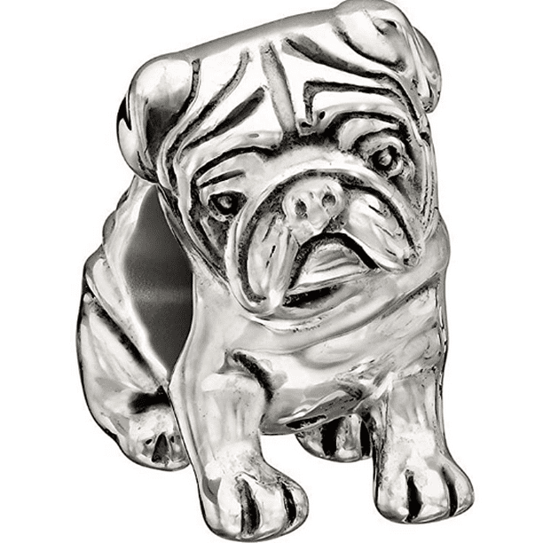 Sterling Silver Chamilia Winston Bulldog Charm Sterling Silver Chamilia Winston Bulldog Charm